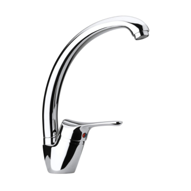 Miscelatore monocomando lavello canna alta Paini -...