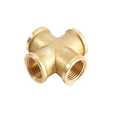 Raccordo A Croce Ottone