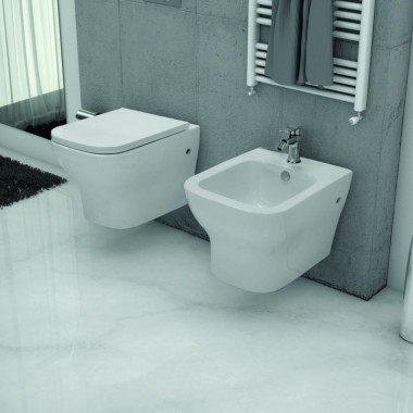 COMPOSIZIONE SEVEN SOSPESA WC + BIDET ALTHEA